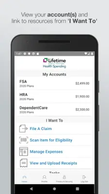 LBS Flex android App screenshot 1